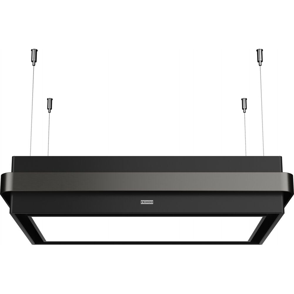 Franke Mythos Masterpiece FMYS BK/CP F80 KL Matt Black- Antrasit Ada Davlumbaz - 345.0726.996