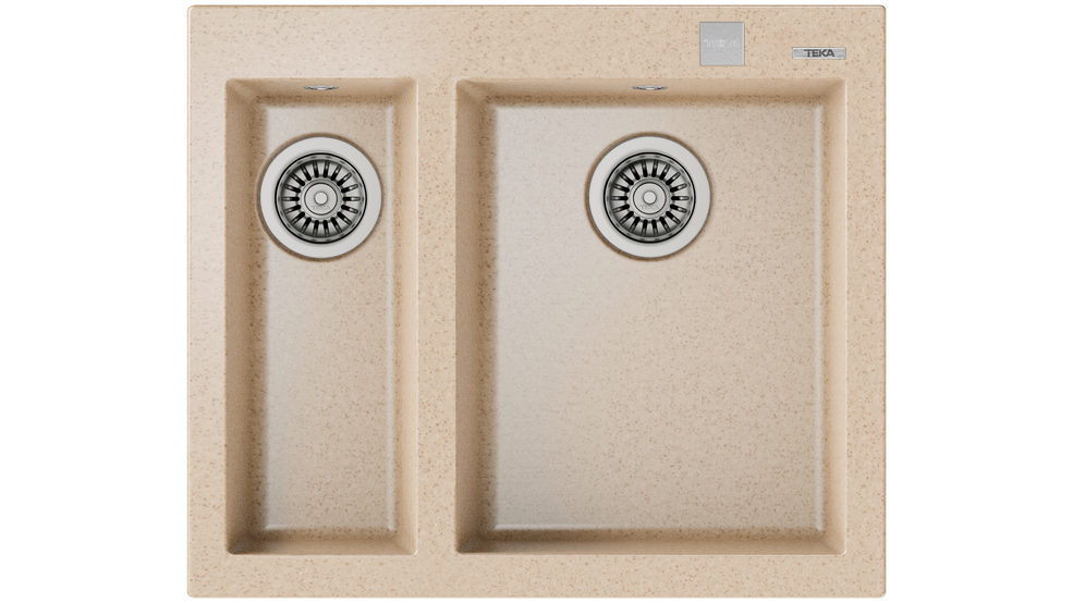 Teka FORSQUARE 590 TG 1.5 Gözlü Tezgahüstü/TezgahaSıfır Avena Granit Evye - 115260021