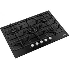 Franke FHSM 755 4G DC BK C 5Gözlü Siyah Cam Ocak- 106.0734.776