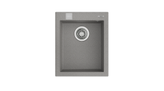 Teka FORSQUARE 34.40 TG Tek Hazneli Tezgahüstü/TezgahaSıfır  Ston Grey Granit Evye - 115230011