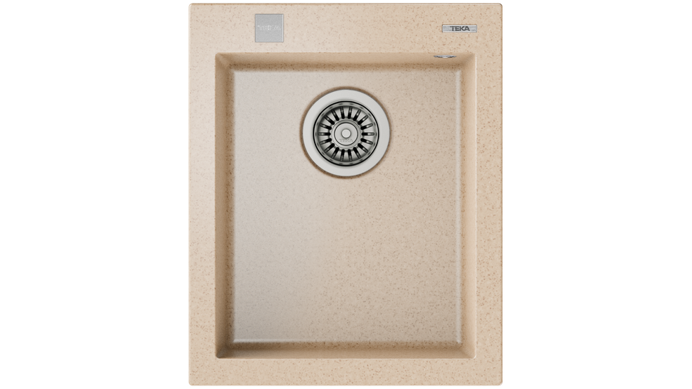 Teka FORSQUARE 34.40 TG Tek Hazneli Tezgahüstü/TezgahaSıfır  Avena Granit Evye - 115230012