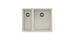 Teka SQUARE 560 TG 1.5 Gözlü Tezgah Altı Damlalıksız Granit Krem Evye - 115260032