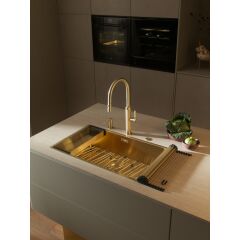 Franke Mythos Masterpiece BXM 210/110-68 Gold Evye - 127.0662.643