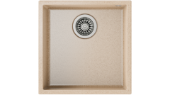 Teka SQUARE 40.40 TG Tek Hazneli Tezgah Altı Damlalıksız Avena Granit Evye - 115230027