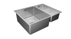 Teka FLEXLINEA RS15 2B 580  Tezgaha Sıfır/Tezgah 1.5 Hazneli Paslanmaz Çelik Evye - 115030010