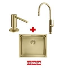 Franke Mythos Masterpiece Gold Evye - Armatür - Sabunluk Set Kampanya