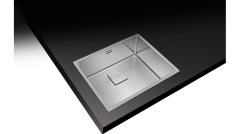 Teka FLEXLINEA RS15 2B 50.40 Tezgaha Sıfır/ Tezgah Altı/Tezgah Üstü  Tek Hazneli Paslanmaz Çelik Evye - 115000012