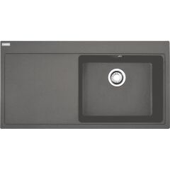 Franke Mythos MTG 611-100 SOL Damlalıklı Stone Grey Granit Evye 114.0742.260