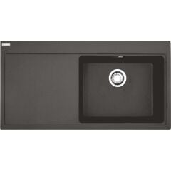 Franke Mythos MTG 611-100 SOL Damlalıklı Slate Grey  Granit Evye 114.0742.324