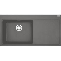 Franke Mythos MTG 611-100 Sağ Damlalıklı Stone Grey Granit Evye 114.0742.321