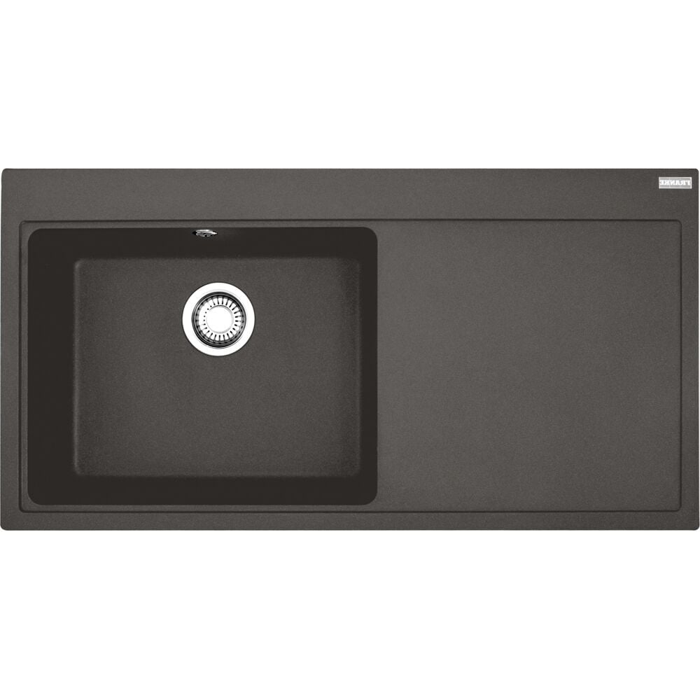 Franke Mythos MTG 611-100 Sağ  Damlalıklı Slate Grey Granit Evye 114.0742.325