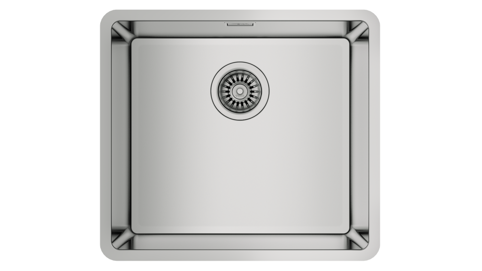 Teka BE LINEA 45.40 RS15 Tezgah Altı Damlalıksız Tek Hazneli Paslanmaz Çelik Evye - 115000006