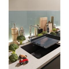 Franke Maris MRG 110-52 Matt Black Tezgah Altı Granit Eviye - 125.0742.327