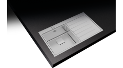 Teka ZENIT RS15 1B 1D R 86 AUTO Tezgah Üstü Sağ Damlalıklı Paslanmaz Çelik Evye - 115100003