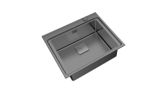 Teka ZENIT RS15 1B AUTO Tezgah Üstü Tek Gözlü Damlalıksız Paslanmaz Çelik Evye - 115000021