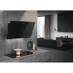 Franke Mythos Pro K-LINK FMY PRO 907 FM BK/BK MATT KL Siyah Duvar Tipi Davlumbaz - 330.0705.065