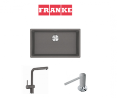 Maris MRG 210/110-72 Fragranite Stone Grey +Active Plus Sonte Grey Armatur ve Sıvı Sabunluk Kampanyası