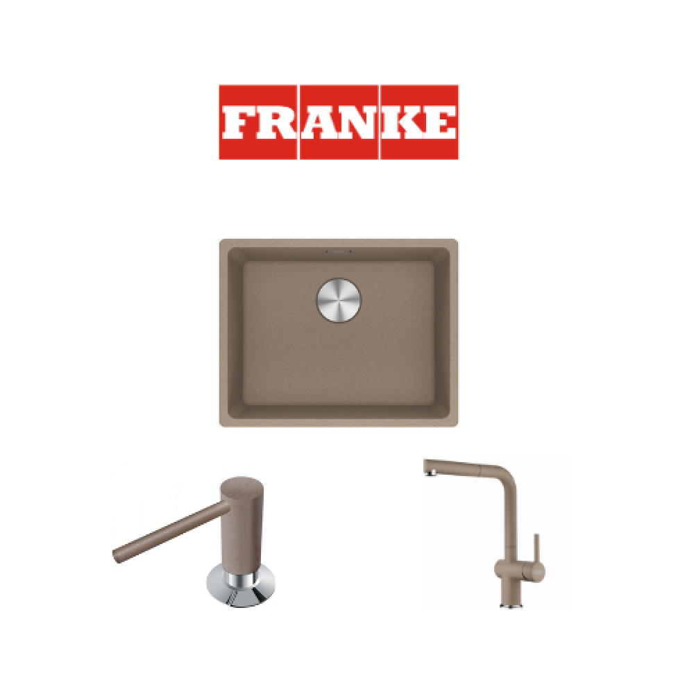Maris MRG 210/110-52 Fragranite Oyster + Active Plus Oyster Armatur ve Sıvı sabunluk Kampanyası