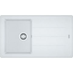 Franke Basis BFG 611-86 Granit Bianco/Beyaz + Active Plus Bianco/Beyaz  Armatur Kampanyası