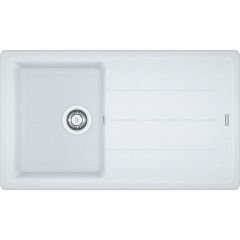 Franke Basis BFG 611-86 Granit Bianco/Beyaz + Active Plus Bianco/Beyaz  Armatur Kampanyası