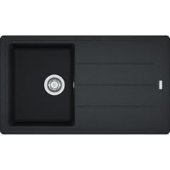 Franke Basis BFG 611-86 Granit Nero  + Active Plus Nero Armatür Kampanyası