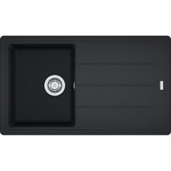 Franke Basis BFG 611-86 Granit Nero  + Active Plus Nero Armatür Kampanyası