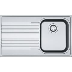 Franke Smart SRX 611-86 Sol Damlalıklı Çelik Evye