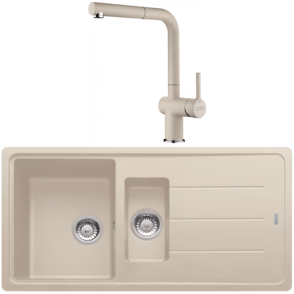 Franke Basis BFG 651 Granit Sahara Evye + Active Plus Sahara Armatur Kampanyası