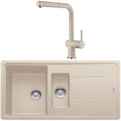 Franke Basis BFG 651 Granit Sahara Evye + Active Plus Sahara Armatur Kampanyası