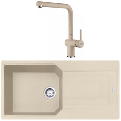 Franke Urban UBG 611-100 Granit Avena Evye + Active Plus Avena Armatur Kampanyası