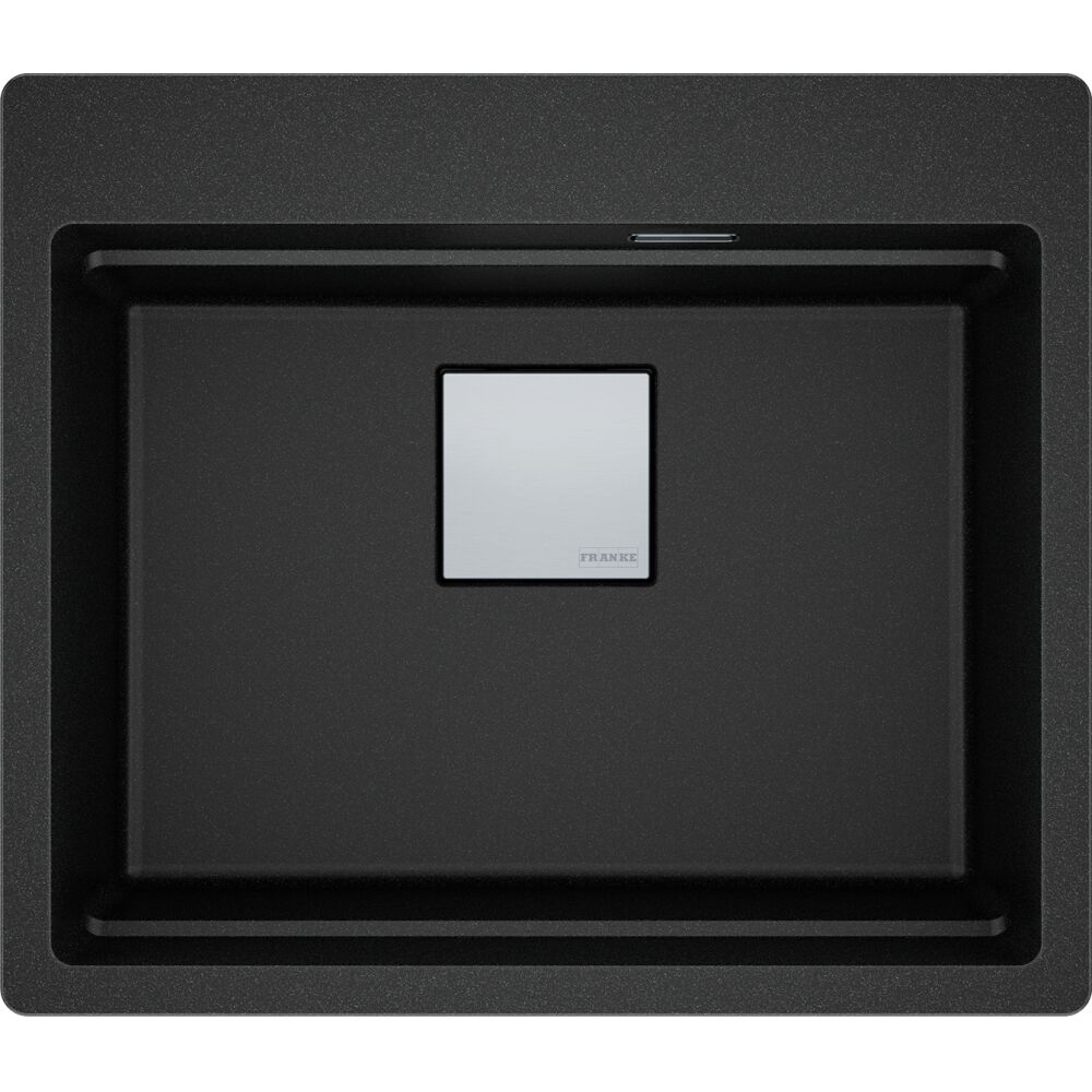 Franke Kubus 2 Pro KNG 610-53 NERO Granit Eviye