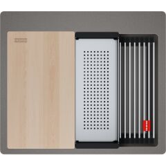 Franke KNG PRO 610-53 Stone Grey Eviye