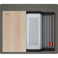 Franke KNG PRO 610-53 Slate Grey Eviye