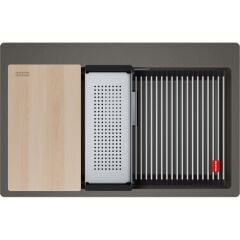Franke KNG PRO 610-73 Slate Grey Eviye