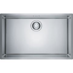 Franke Maris MRX 110-70 İnox  Tezgah altı Çelik Evye + Sirius Doccia Spiralli Çelik Armatur Kampanyası