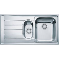 Franke Neptun NEX 651 İnox  1.5 Gözlü Paslanmaz Çelik Sağ Damlalık Evye + Active Plus Paslanmaz Çelik Armatur Kampanyası