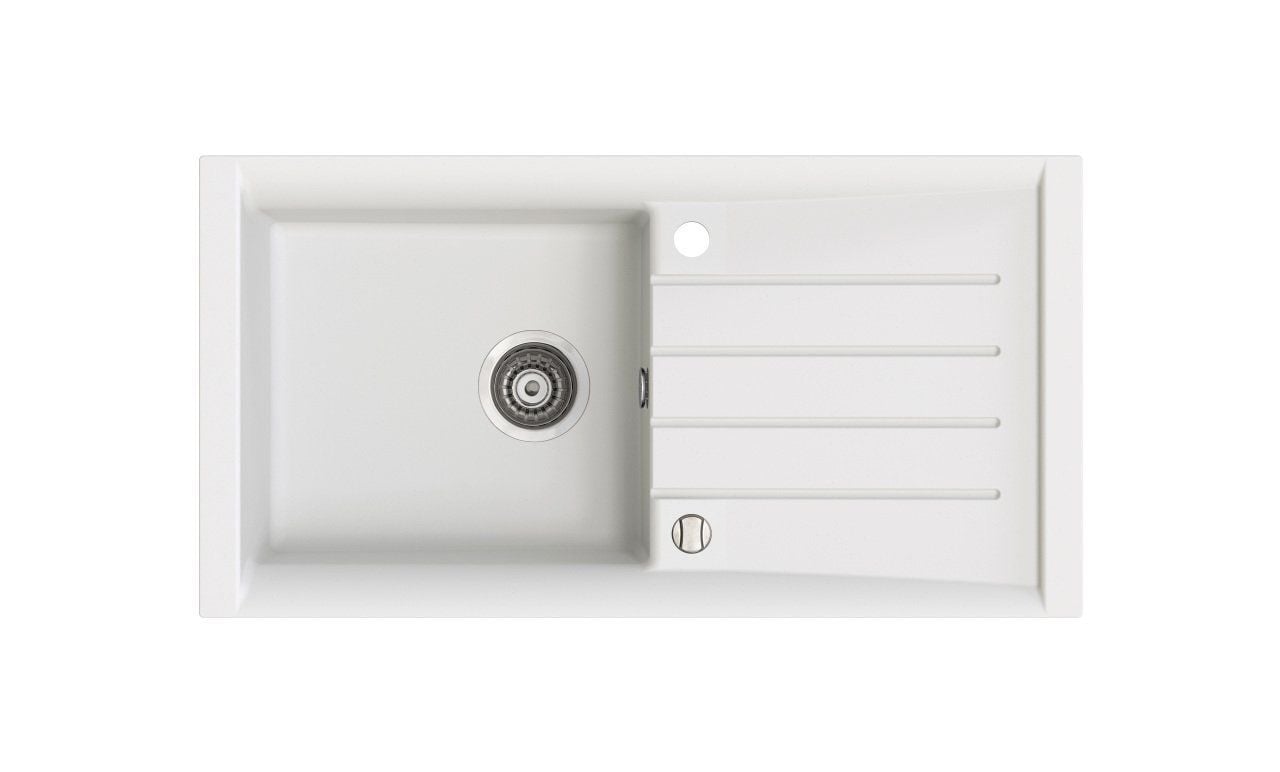 Marmorin Profir 860 1 Gözlü Tezgah Üstü Granit Evye + Tellur Armatur Kampanyası