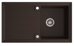 Marmorin Cire 860 1 Gözlü Tezgah Üstü Granit Evye  + Tellur Armatur Kampanyası