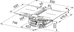 Franke FMY 8362 DA R HI İndüksiyonlu Ocak – 340.0731.787