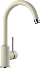 Blanco Subline 700 U Level Tezgah Altı 1.5 Gözlü Soft Beyaz + Mida Soft Beyaz Spiralsiz Armatur