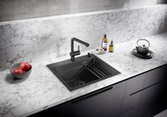Blanco Etagon 6 Tezgah Üstü 1 Gözlü Damlalıksız Tartufo Granit Evye