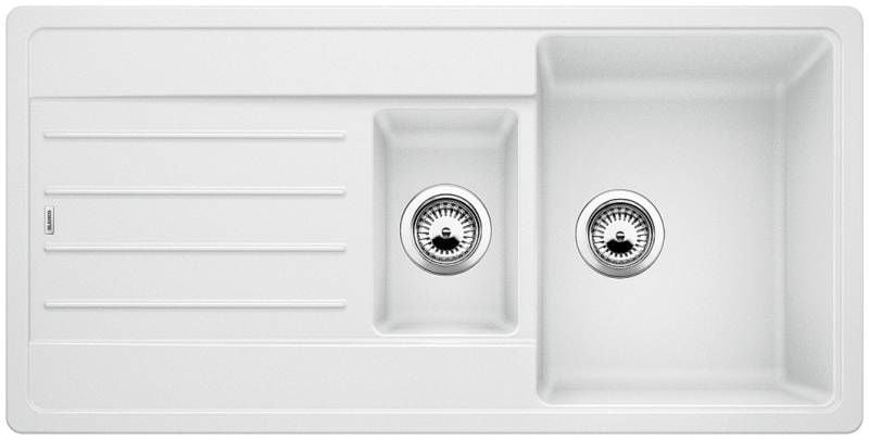 Blanco Legra 6 S Tezgah Üstü 1.5 Gözlü Beyaz Granit Evye - 522209