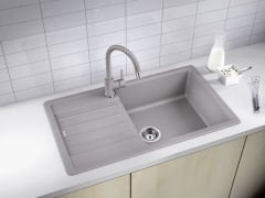 Blanco Legra XL 6 S Tezgah Üstü 1 Gözlü Geniş Hazneli Soft Beyaz  Granit  Evye - 527091