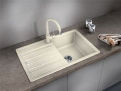 Blanco Legra 45 S  Tek hazneli Tezgah Üstü 78 Lik Granit Siyah Evye 526083