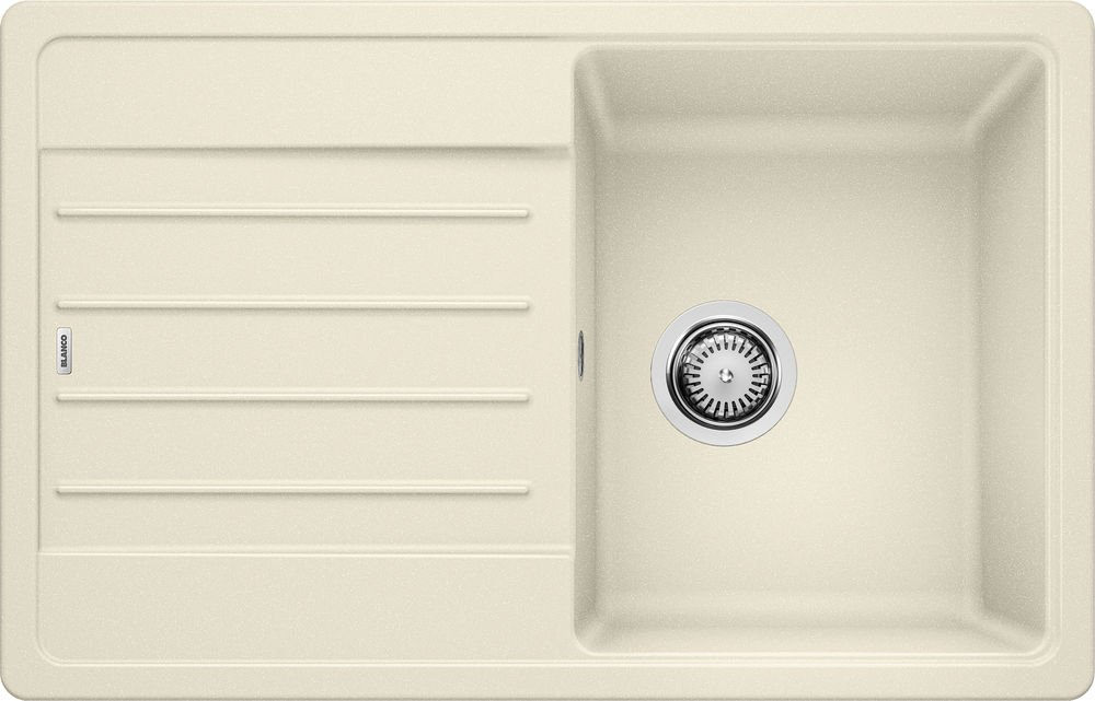 Blanco Legra 45 S  Tek hazneli Tezgah Üstü 78 Lik Granit Soft Beyaz Evye 527085