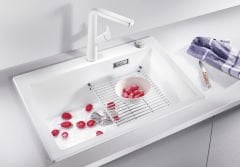 Blanco Pleon 6 Tezgah Üstü Tek Gözlü Damlalıksız Granit Soft Beyaz  Evye - 527137