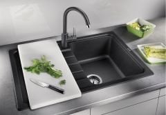 Blanco Sona 45 S Tezgah Üstü Tek Hazneli Granit Soft Beyaz  Evye - 527149