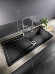 Blanco Sona XL 6 S Tezgah Üstü 1 Gözlü Soft Beyaz  Granit Evye - 527158