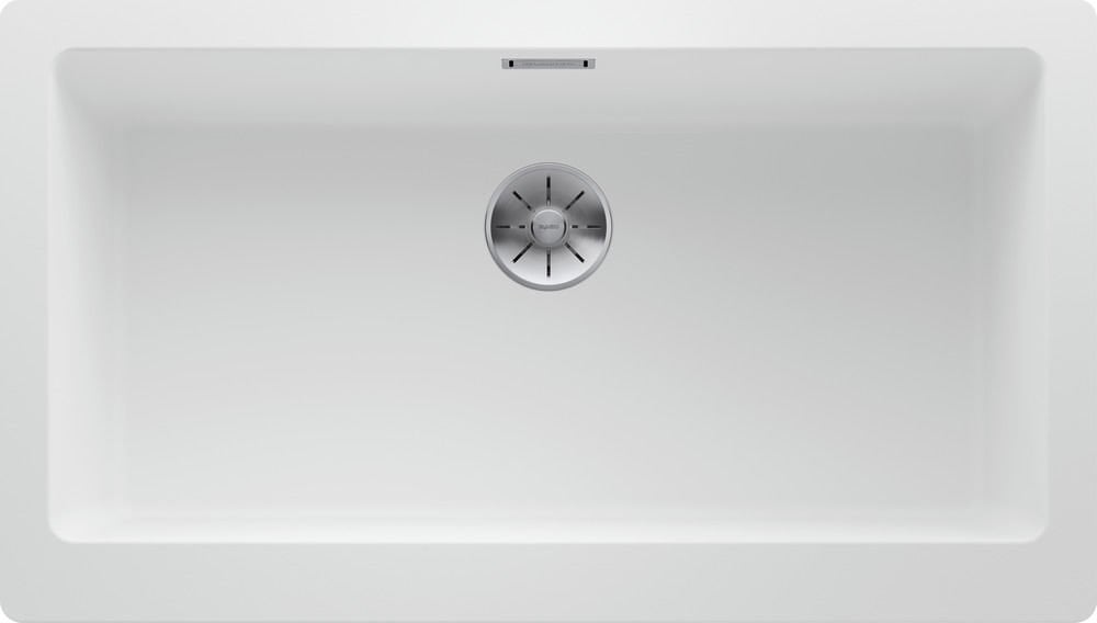 Blanco VINTERA XL 9 UF Tezgaha Sıfır / Tezgah Altı Granit Beyaz Evye