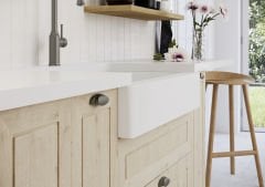 Blanco VINTERA XL 9 UF Tezgaha Sıfır / Tezgah Altı Granit Soft Beyaz  Evye 526803